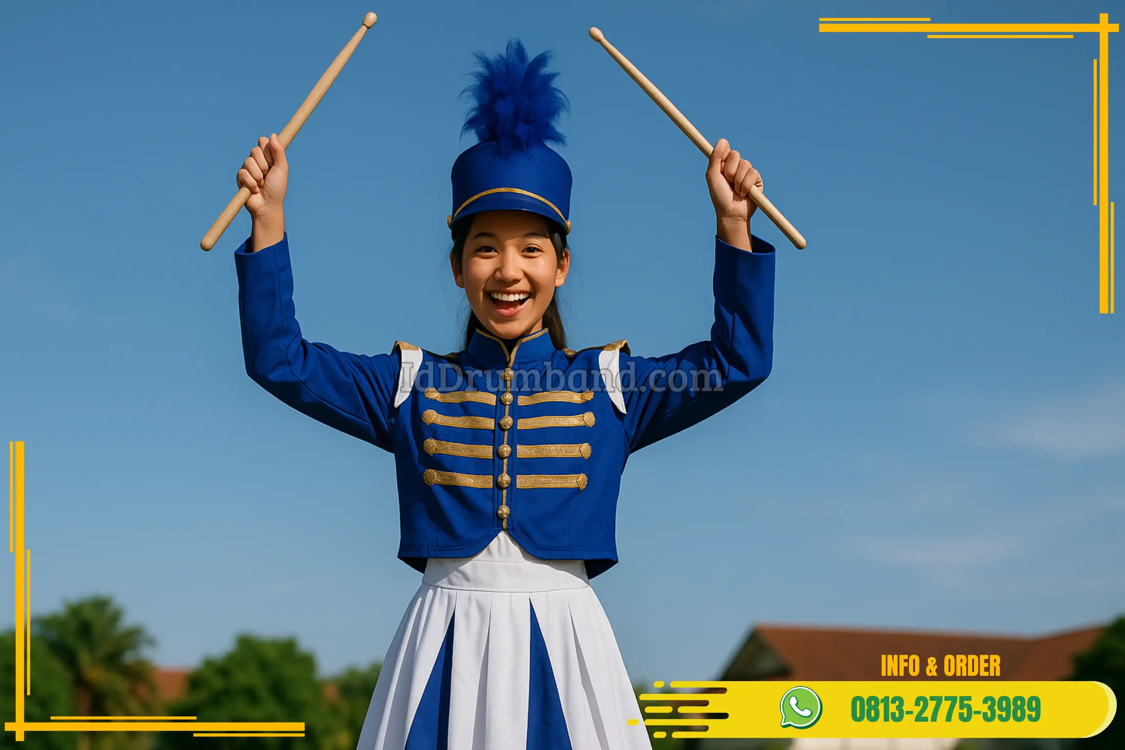 Baju Drumband Sd Di Sumatera Selatan Ogan Komering Ulu Peninjauan Desa Mitra Kencana
